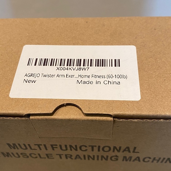 NIB Agrejo Twister Multifunctional Arm Muscle Training Machine - Picture 4 of 8